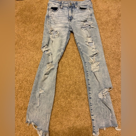 American Eagle Outfitters Denim - Hi- rise jegging cropped jeans